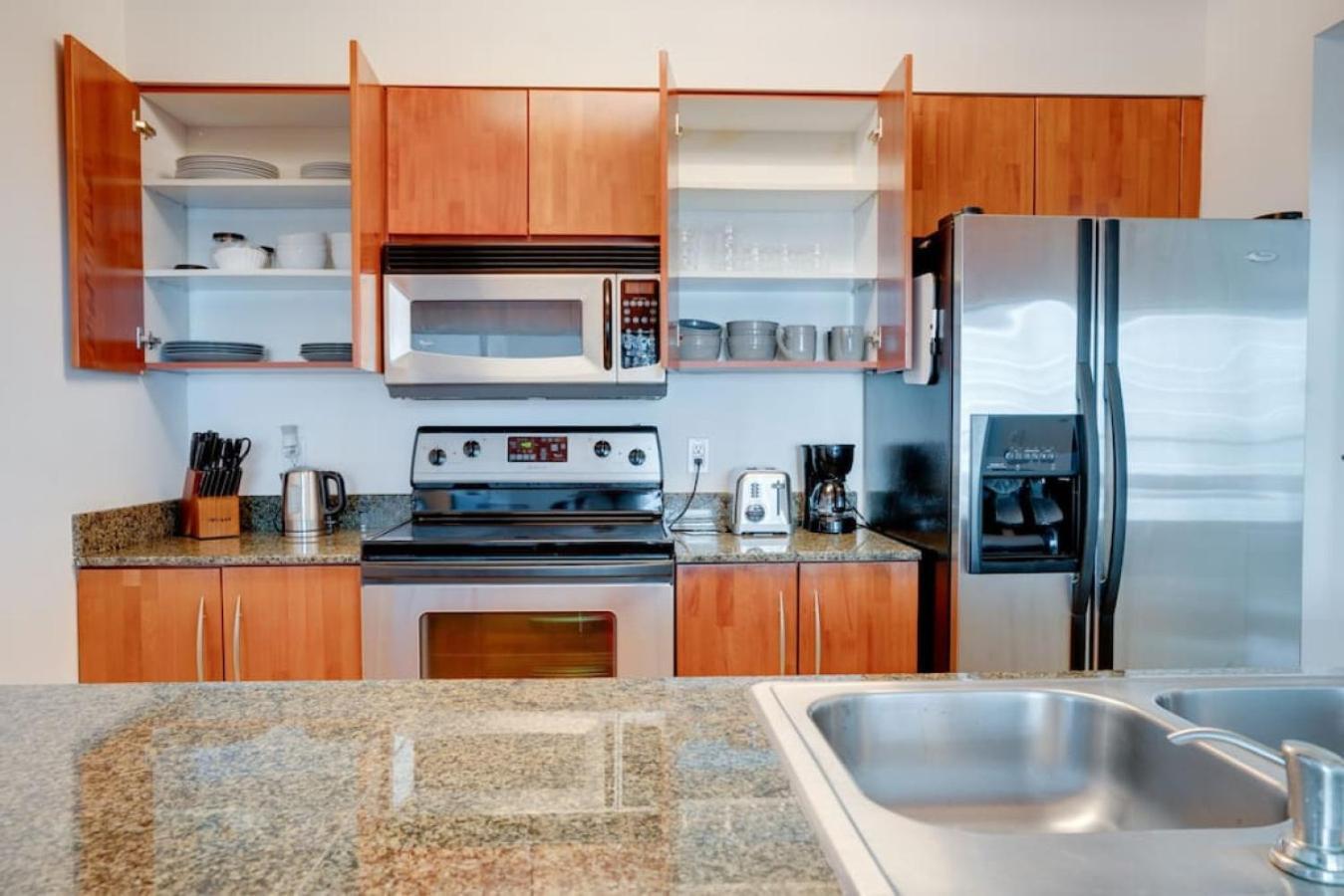 Chic And Pristine 1br With Pool, Gym And Wfh Hébergement de vacances Miami